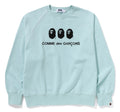 A BATHING APE COMME des GARÇONS CDG OSAKA Limited CREWNECK SWEAT SHIRT