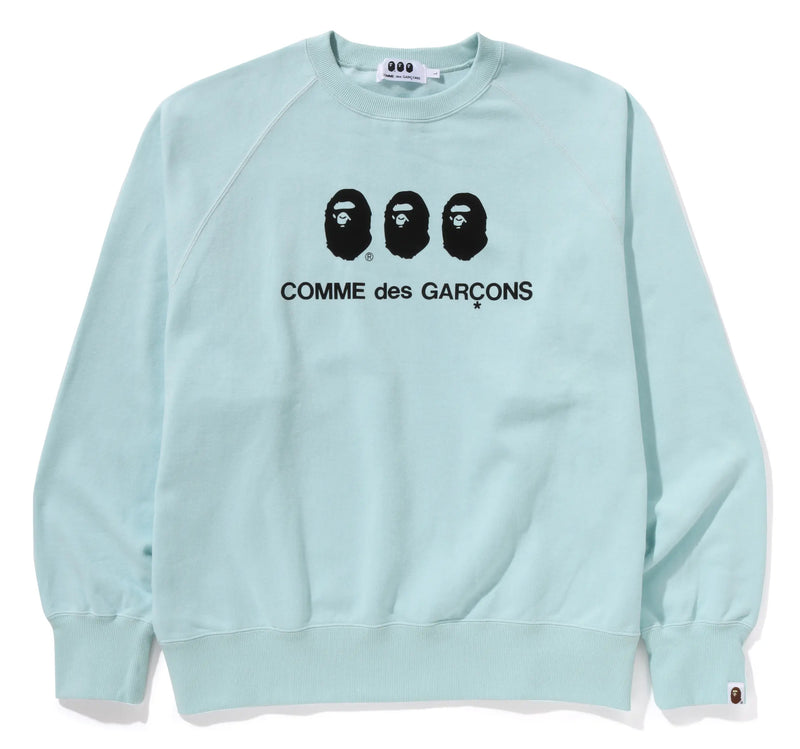 A BATHING APE COMME des GARÇONS CDG OSAKA Limited CREWNECK SWEAT SHIRT