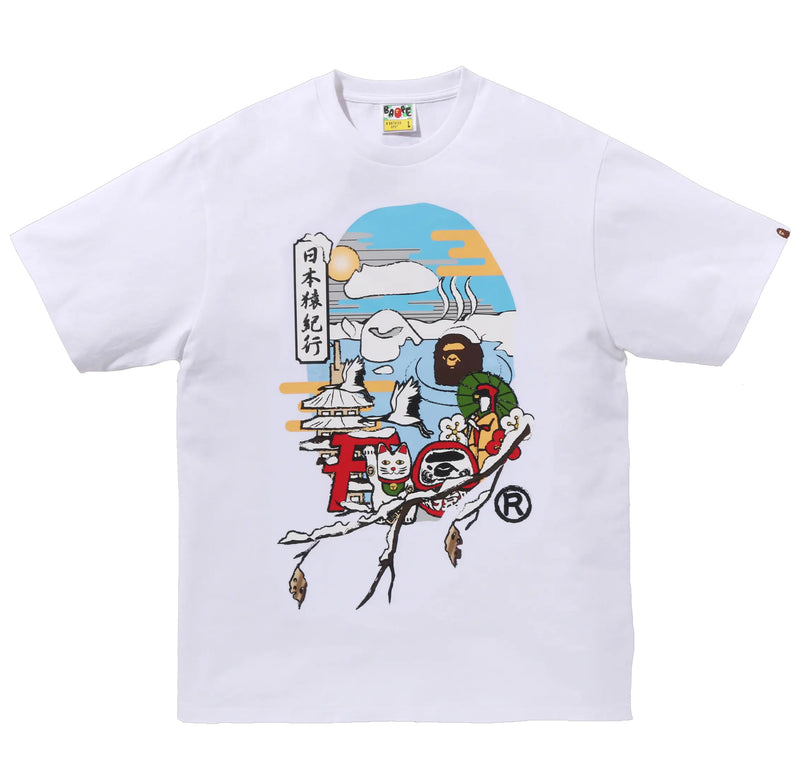 A BATHING APE JAPAN CULTURE APE HEAD TEE