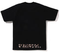 A BATHING APE TRIAL CAMO APE FACE STA TEE