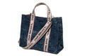 A BATHING APE SOLID CAMO DENIM 2WAY TOTE BAG