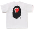 A BATHING APE BAPE x EU ( EMOTIONALY UNAVAILABLE ) APE HEAD TEE