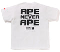 A BATHING APE BAPE x EU ( EMOTIONALY UNAVAILABLE ) APE HEAD TEE