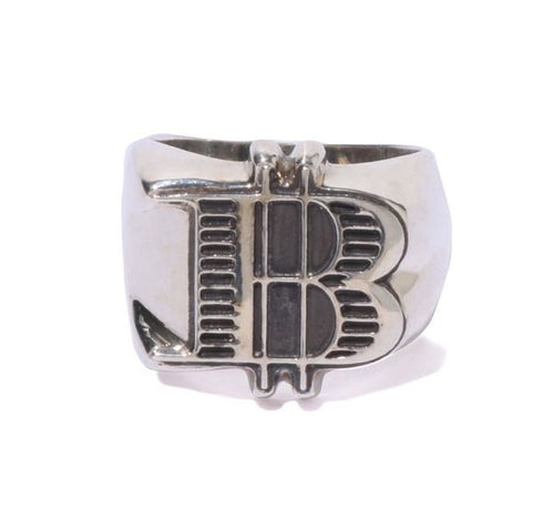 A BATHING APE B LOGO RING