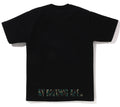 A BATHING APE TRIAL CAMO APE FACE STA TEE