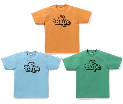 A BATHING APE MILO ON BAPE TEE