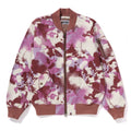 A BATHING APE Ladies' MAP CAMO BOMBER JACKET