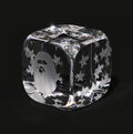 A BATHING APE APE HEAD CRYSTAL DICE WEIGHT