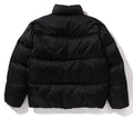 A BATHING APE LUX SPORT PATTERN JACQUARD NYLON DOWN JACKET