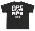 A BATHING APE BAPE x EU ( EMOTIONALY UNAVAILABLE ) APE HEAD TEE