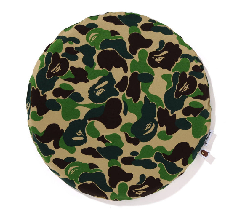 A BATHING APE BAPE x TEMPUR ABC CAMO CIRCLE CUSHION