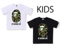 A BATHING APE BAPE KIDS ABC CAMO MILO BY BATHING APE TEE