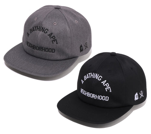 A  BATHING APE BAPE x NBHD PANEL CAP