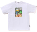 A BATHING APE BAPE HEADS FLYER TEE