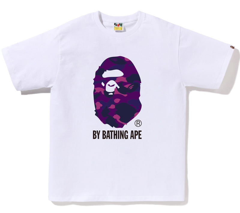 A BATHING APE COLOR CAMO BY BATHING APE TEE