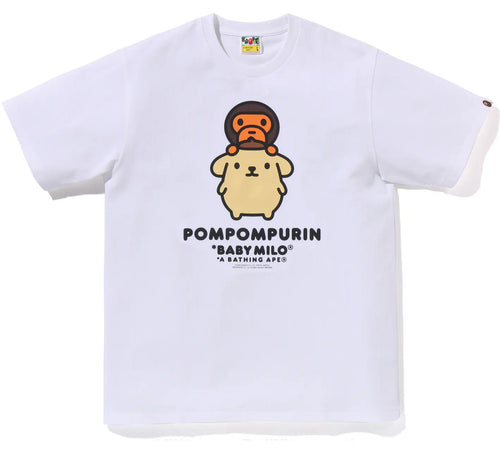 A BATHING APE BABY MILO x SANRIO POMPOMPURIN TEE