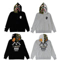 A BATHING APE BAPE x LIBERTY WALK LBWK S15 SHARK FULL ZIP HOODIE