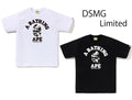 A BATHING APE JAPAN LIMITED COLLECTION BAPE STORE DSMG CAMO COLLEGE TEE