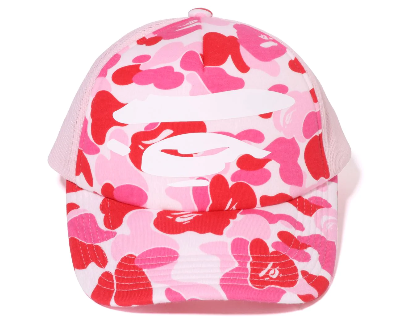 A BATHING APE ABC CAMO APE FACE MESH CAP – happyjagabee store