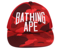 A BATHING APE COLOR CAMO NYC LOGO MESH CAP