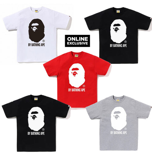 A BATHING APE BICOLOR BY BATHING APE TEE -ONLINE EXCLUSIVE-