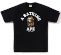 A BATHING APE JAPAN LIMITED COLLECTION BAPE STORE THINK CAMO COLLEGE TEE