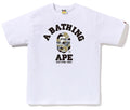 A BATHING APE JAPAN LIMITED COLLECTION BAPE STORE GINZA CAMO COLLEGE TEE