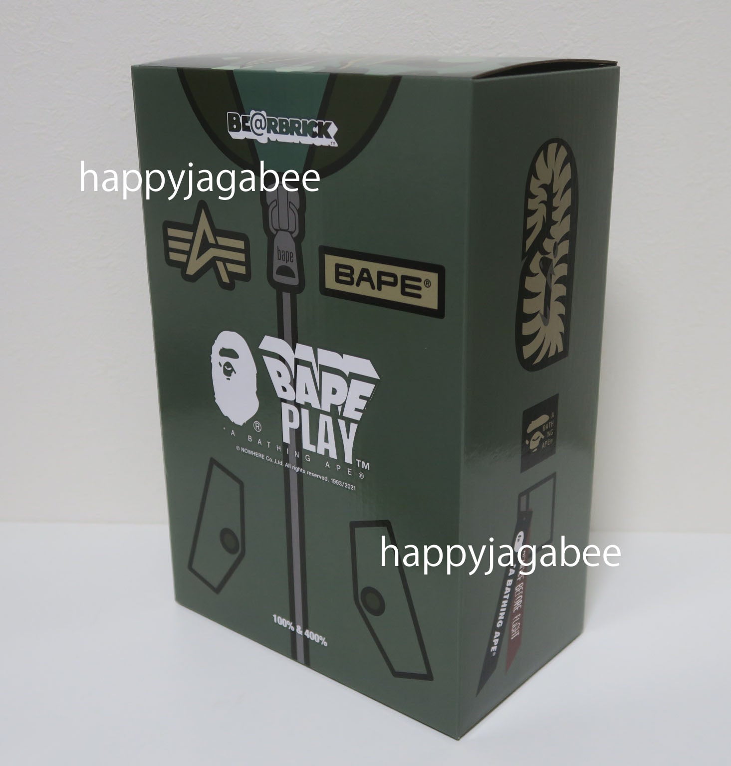 A BATHING APE BAPE × ALPHA 100％ & 400％ – happyjagabee store