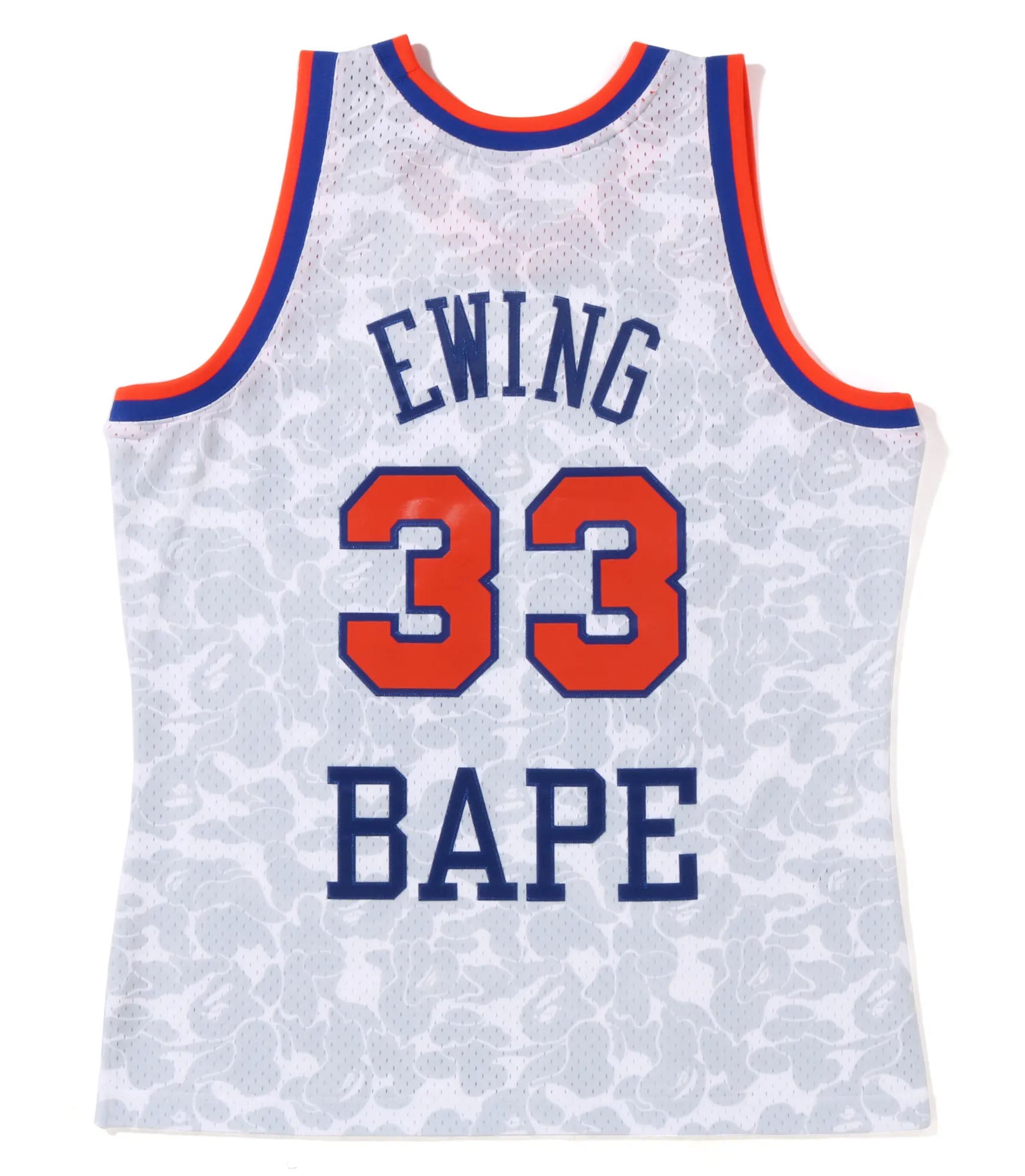 A BATHING APE BAPE x M&N Mitchell & Ness NEW YORK KNICKS JERSEY