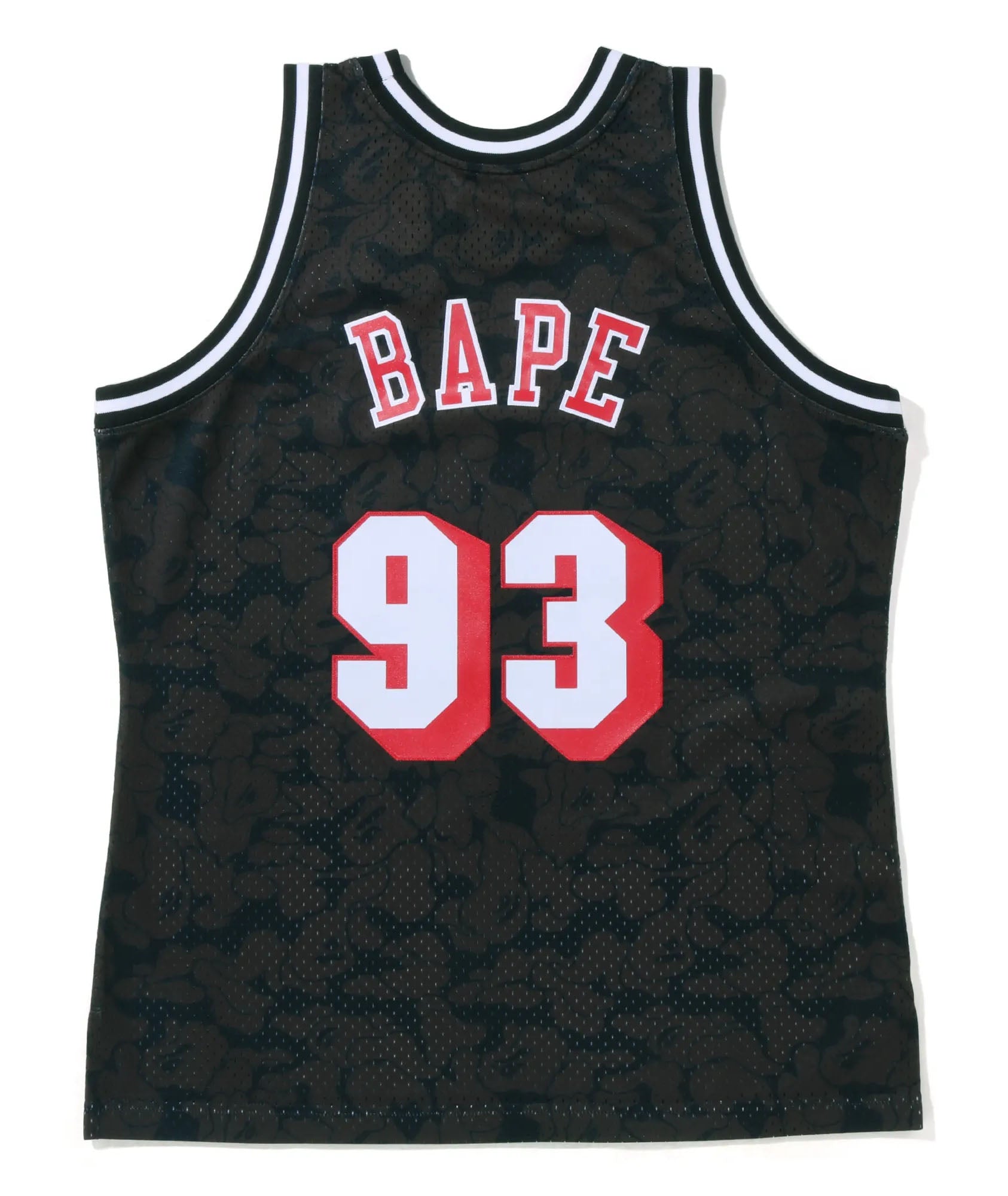 A BATHING APE BAPE x M&N Mitchell & Ness MIAMI HEAT JERSEY TANKTOP –  happyjagabee store