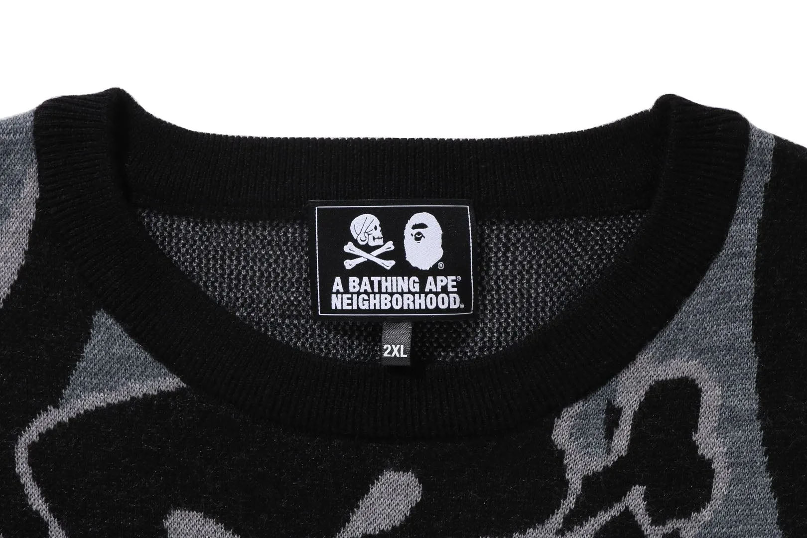 A BATHING APE BAPE x NEIGHBORHOOD RELAXED FIT KNIT