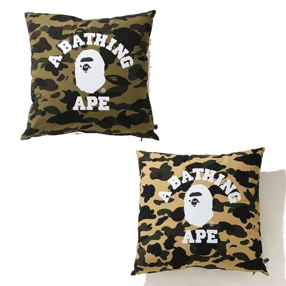 A BATHING APE BAPE Men's Goods 1ST Camo Pillow Case M Set Authentic - BRAND  NEW