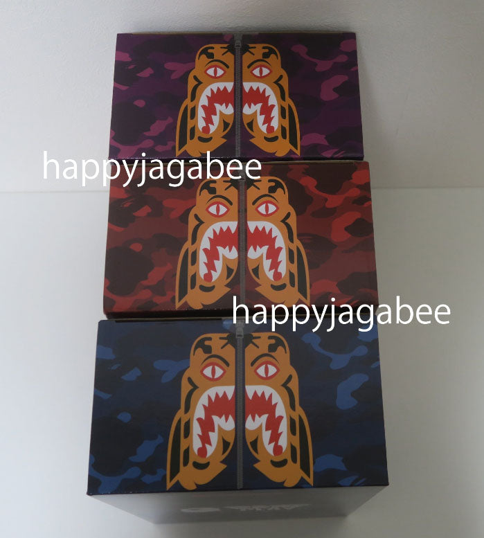 A BATHING APE BE@RBRICK x BAPE COLOR CAMO TIGER 100% & 400