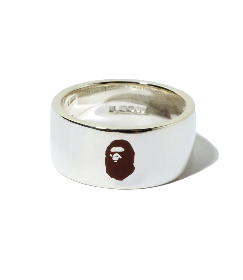 A BATHING APE STEPHEN EINHORN APE HEAD RING