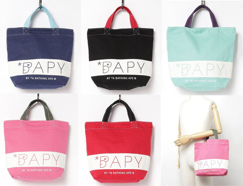 A BATHING APE Ladies' BAPY TOTE BAG