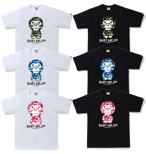 A BATHING APE ABC CAMO BABY MILO TEE