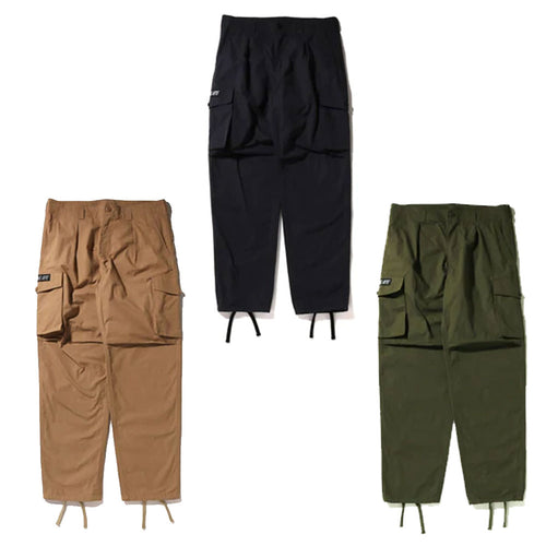 A BATHING APE MILITARY WIDE CARGO PANTS