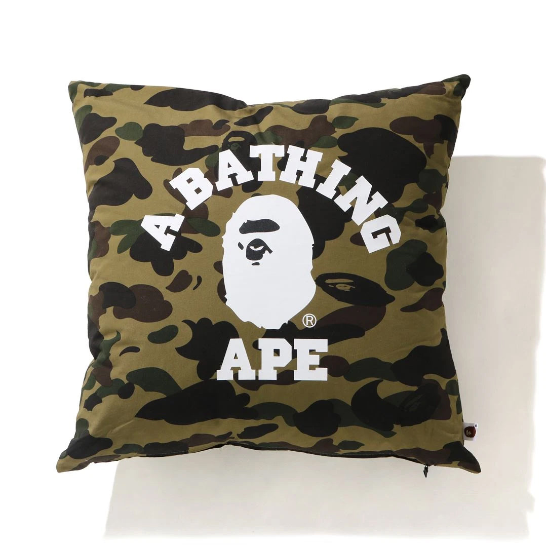 Bape camouflage Throw Pillow by Popart Galore - Pixels