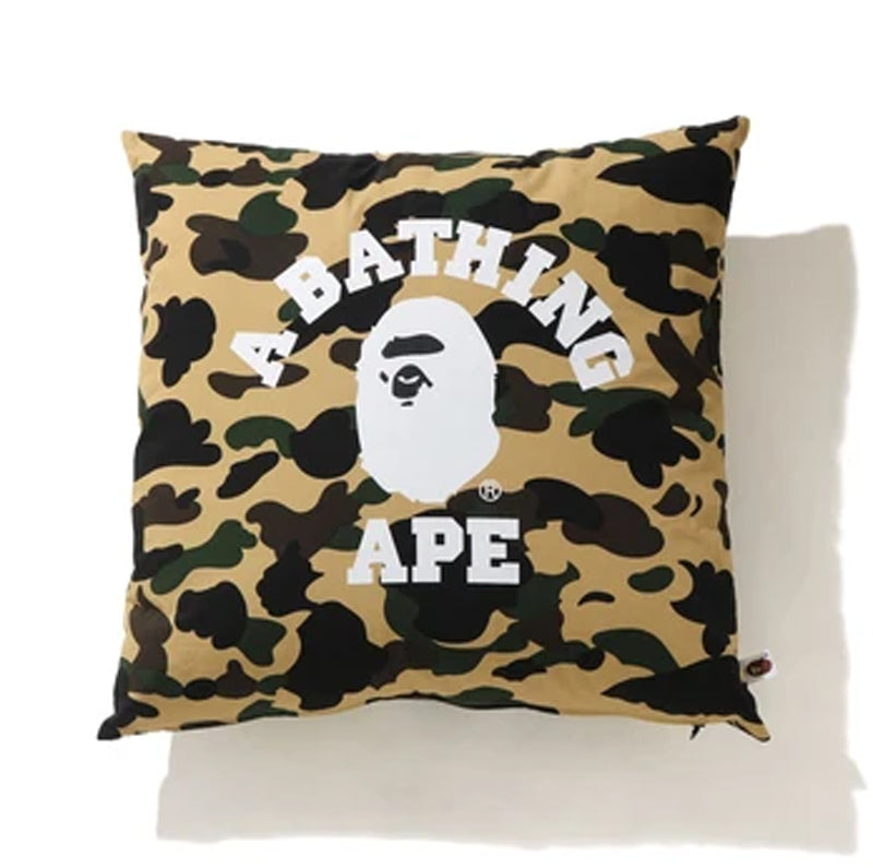 A Bathing Ape BAPE ABC Camo cushion Pillow Blue SUPREME decor FAST