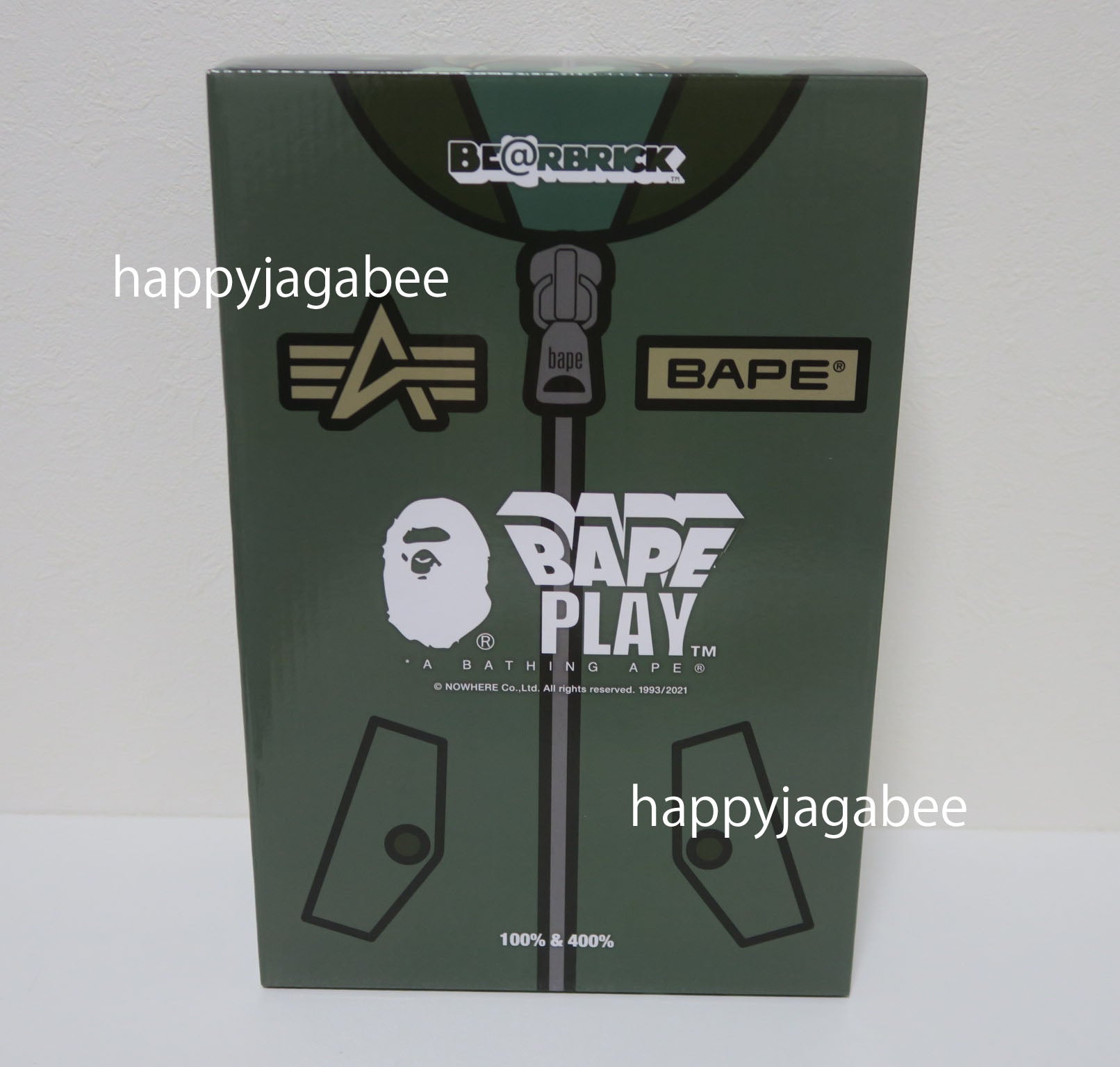 A BATHING APE BAPE × ALPHA 100％ & 400％ – happyjagabee store