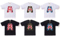 A BATHING APE ABC CAMO TIGER TEE - happyjagabee store