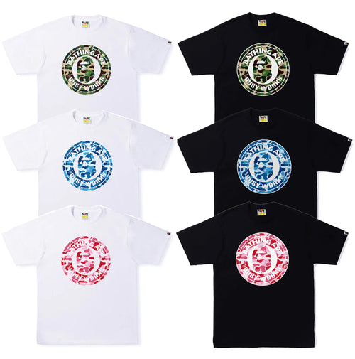 A BATHING APE ABC CAMO BUSY WORKS TEE