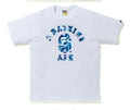 A BATHING APE ABC CAMO COLLEGE TEE