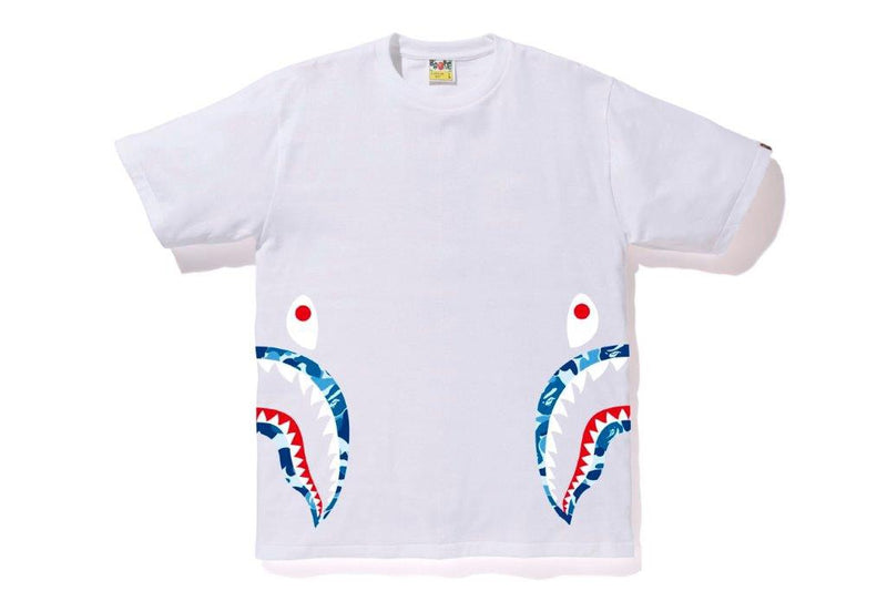 A BATHING APE ABC CAMO SIDE SHARK TEE