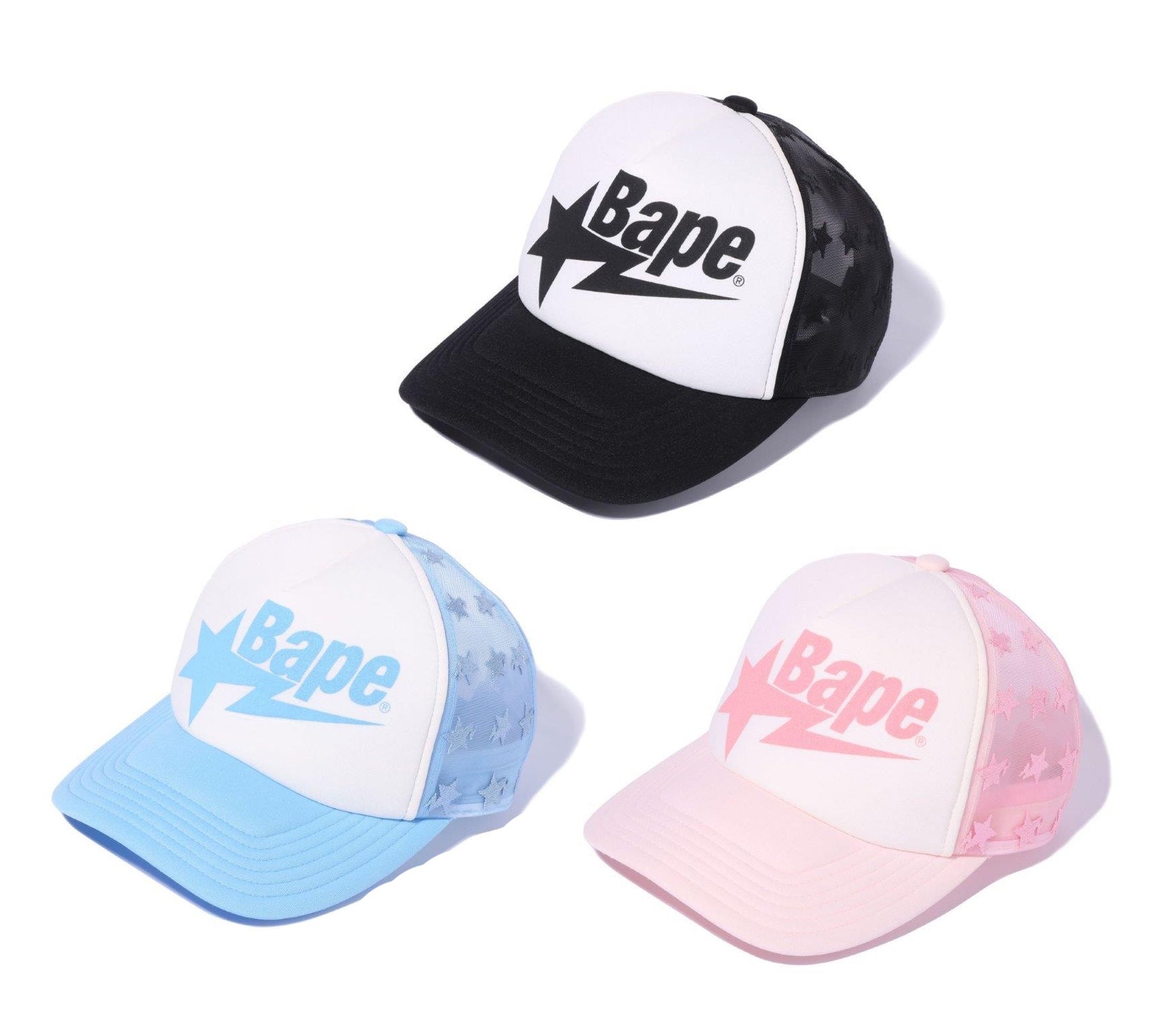 A BATHING APE BAPE STA MESH CAP – happyjagabee store