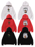 A BATHING APE APE RELAXED FIT PULLOVER HOODIE