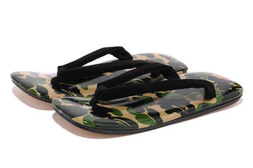 A BATHING APE ABC CAMO JAPANESE SANDALS