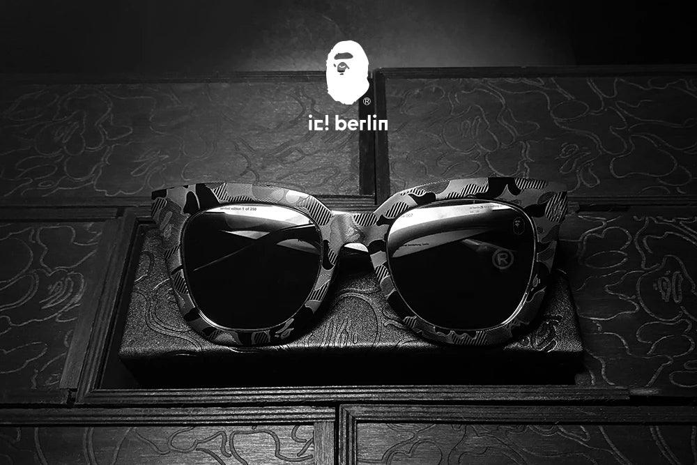 A BATHING APE BAPE x ic! berlin SUNGLASSES 11 / OPTICAL FRAME 11