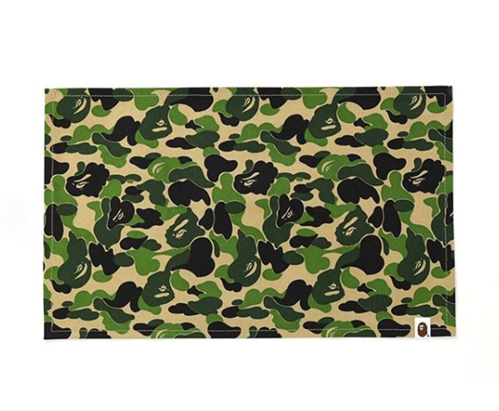 A BATHING APE ABC CAMO PLACE MAT – happyjagabee store