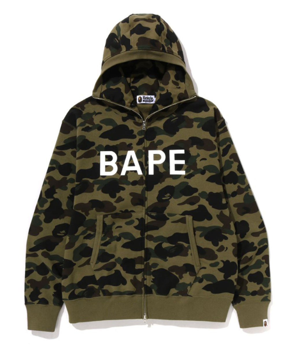 A BATHING APE 1ST CAMO FULL ZIP HOODIE